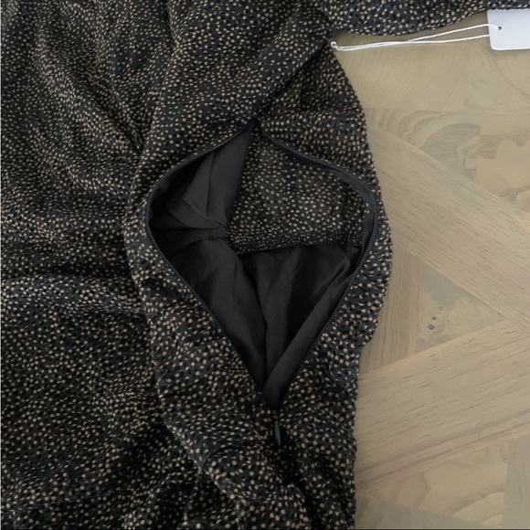 Bishop + Young Starpower Black Burnout Ruched Mini Dress size Small Holiday - Picture 10 of 16